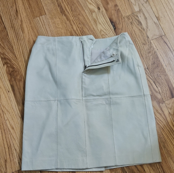 Chadwicks Tan Pencil Skirt Knee-Length Work Style - Picture 3 of 4